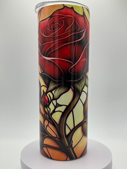 Stain Glass Rose