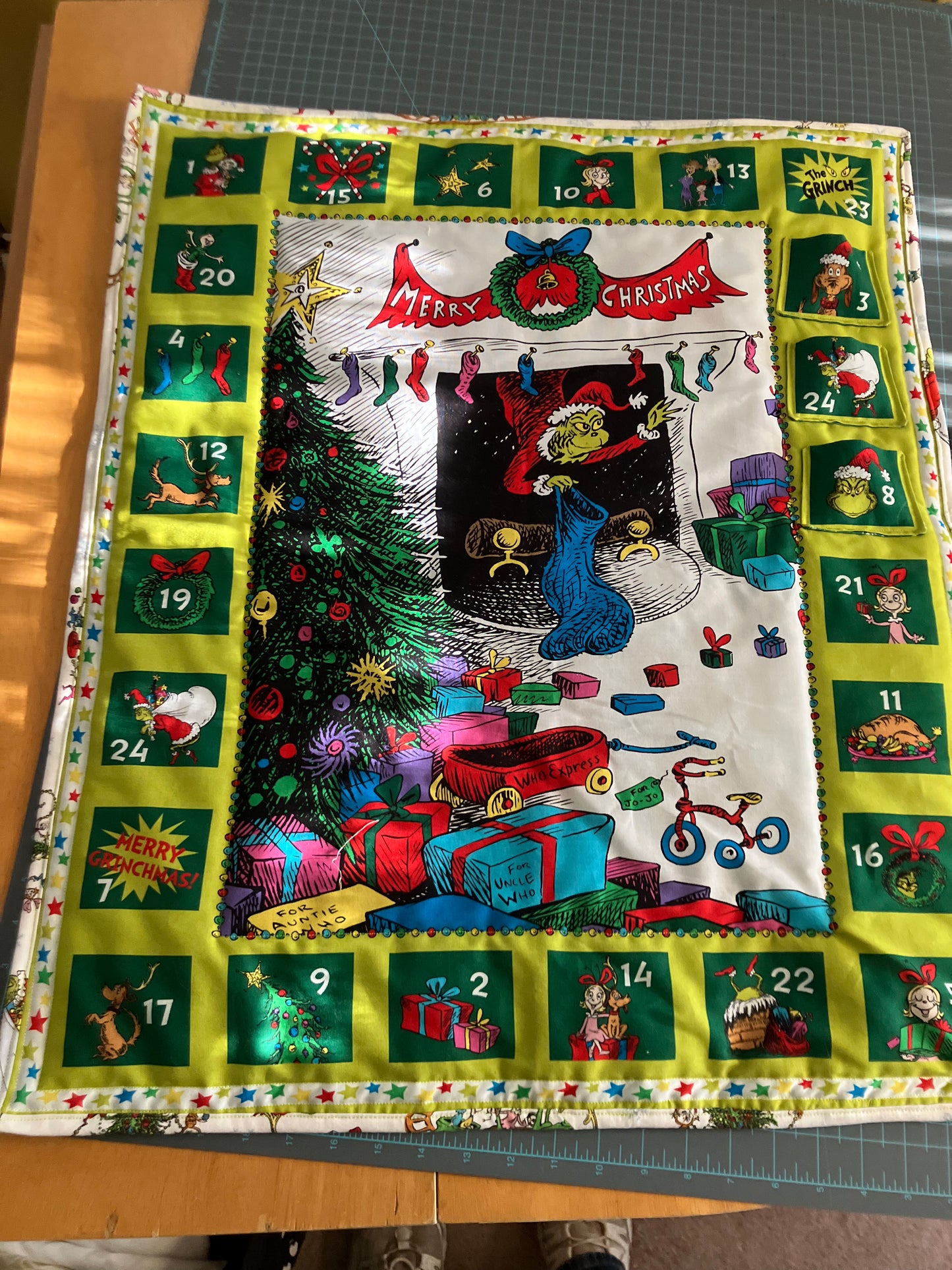 Grinch Advent Calendar